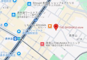 SHISHIKUI　店舗位置　画像